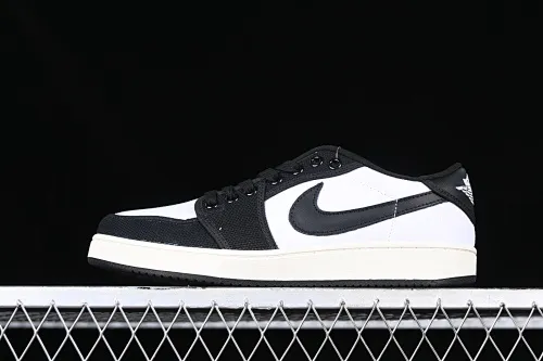 All categories Air Jordan Jordan series basketball shoes Air Jordan 1 Low Z version AJKO 1 Low Shadow "Panda" AJ1 Joe 1 Panda canvas cultural casual shoes DX4981-100